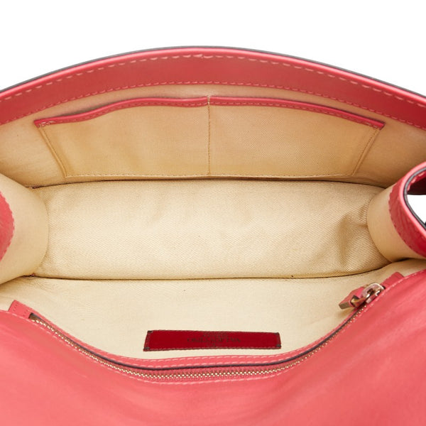 ヴァレンチノ ロックスタッズ チェーン ショルダーバッグ ピンク レザー レディース Valentino 【中古】