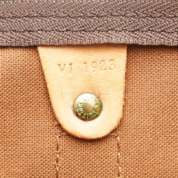 ルイ ヴィトン モノグラム キーポル55 ボストンバッグ M41424 ブラウン PVC レザー レディース LOUIS VUITTON 【中古】