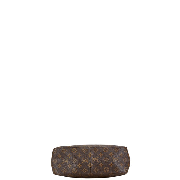ルイ ヴィトン モノグラム ルーピングGM ショルダーバッグ M51145 ブラウン PVC レザー レディース LOUIS VUITTON 【中古】