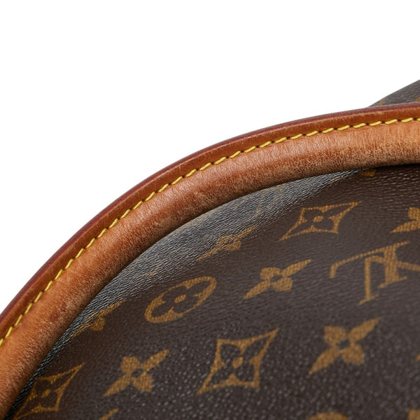 ルイ ヴィトン モノグラム ルーピングGM ショルダーバッグ M51145 ブラウン PVC レザー レディース LOUIS VUITTON 【中古】