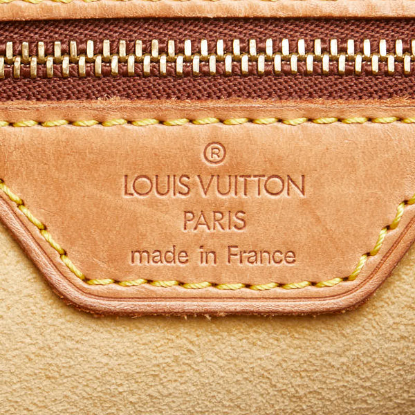 ルイ ヴィトン モノグラム ルーピングGM ショルダーバッグ M51145 ブラウン PVC レザー レディース LOUIS VUITTON 【中古】