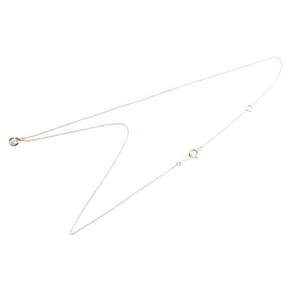 カナルヨンドシー K18PG ピンクゴールド ダイヤ ペンダントネックレス レディース canal4℃ 【中古】