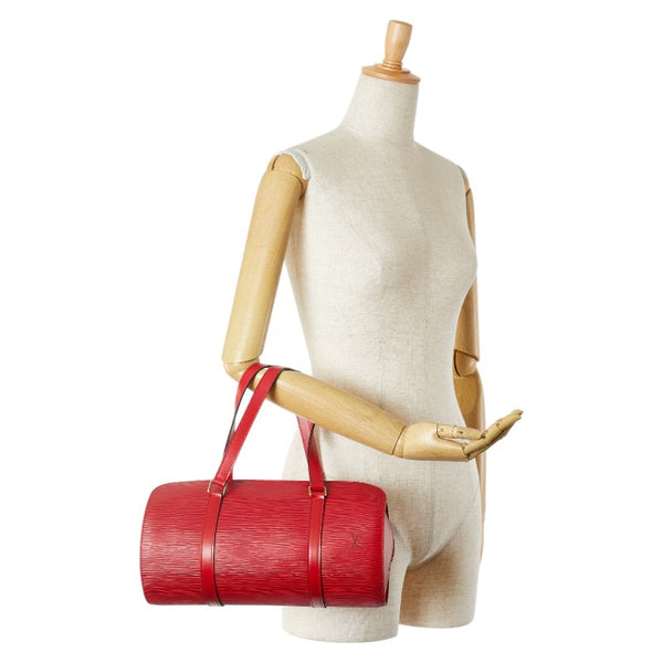 ルイ ヴィトン エピ スフロ ハンドバッグ ショルダーバッグ M52227 カスティリアンレッド レザー レディース LOUIS VUITTON 【中古】