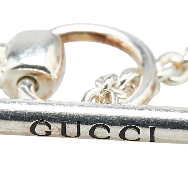 グッチ ホースビット チェーンブレスレット 17 SV925 シルバー メンズ GUCCI 【中古】