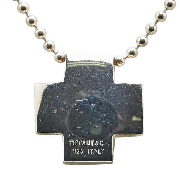 ティファニー ローマンクロス ネックレス シルバー SV925 シルバー レディース TIFFANY&Co. 【中古】