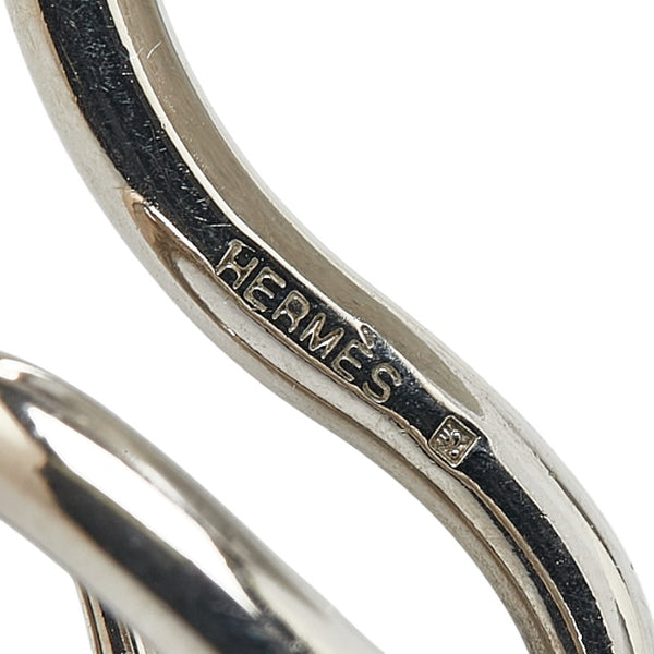 エルメス ジャンボ バングル ブレスレット  ブラウン ゴールド レザー メッキ レディース HERMES 【中古】