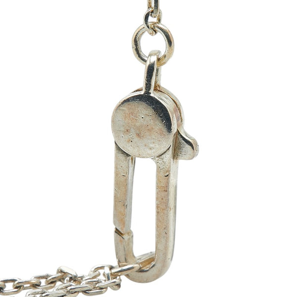 グッチ ハート モチーフ ネックレス 304632 シルバー SV925 シルバー レディース GUCCI 【中古】