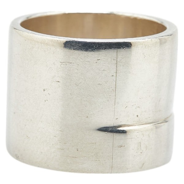 グッチ オープンG リング 指輪 シルバー SV925 シルバー レディース GUCCI 【中古】