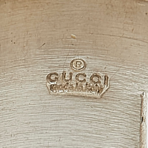 グッチ オープンG リング 指輪 シルバー SV925 シルバー レディース GUCCI 【中古】