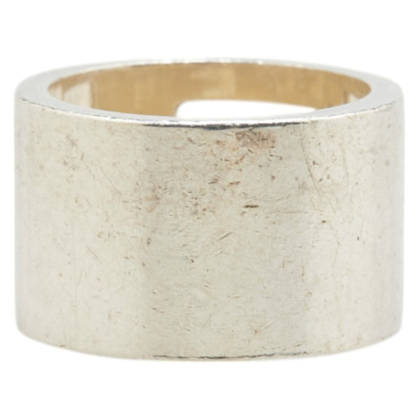 グッチ ブランデッド G リング 指輪 シルバー SV925 シルバー レディース GUCCI 【中古】