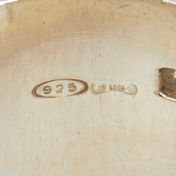 グッチ ブランデッド G リング 指輪 シルバー SV925 シルバー レディース GUCCI 【中古】