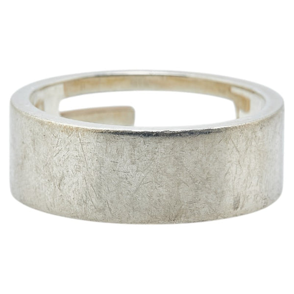 グッチ ブランデッドG リング 指輪 #21 シルバー SV925 シルバー レディース GUCCI 【中古】