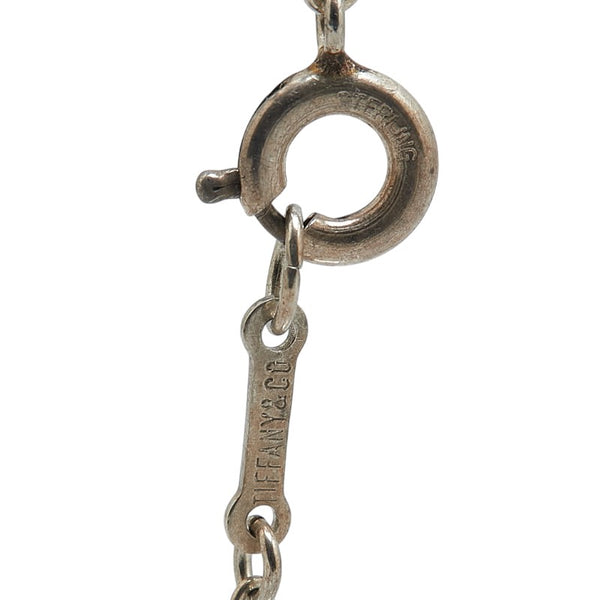 ティファニー エルサ べレッティ ダブルループ ネックレス シルバー スターリングシルバー レディース TIFFANY&Co. 【中古】