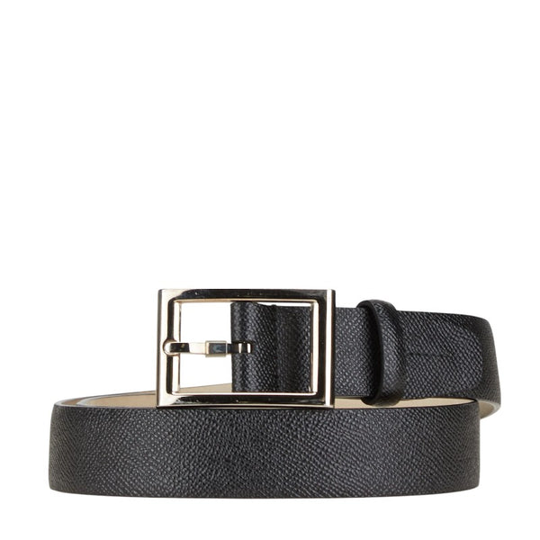 ブルガリ ベルト サイズ：110/44 ブラック レザー レディース BVLGARI 【中古】