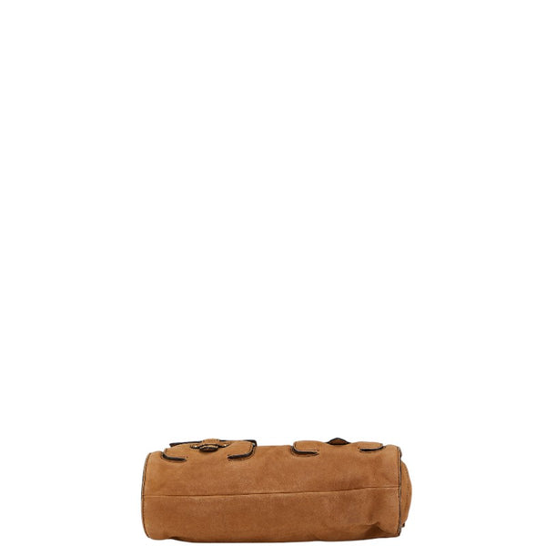 ロエベ ショルダーバッグ ブラウン レザー レディース LOEWE 【中古】