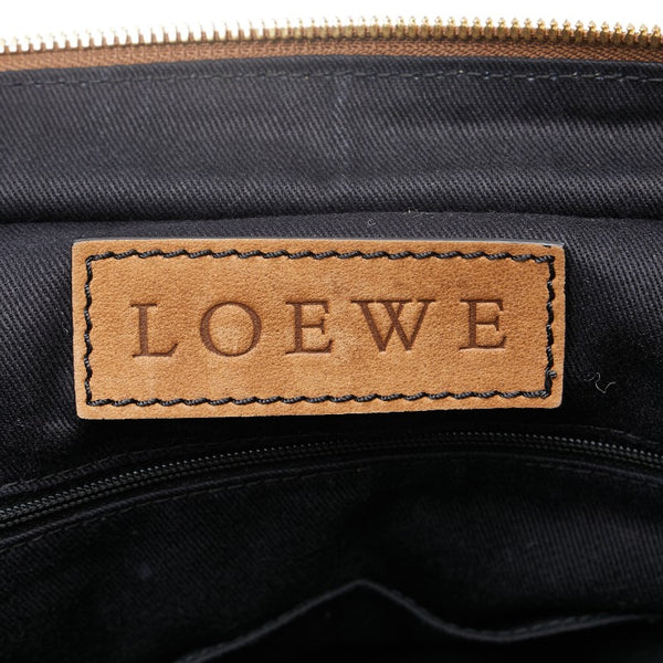 ロエベ ショルダーバッグ ブラウン レザー レディース LOEWE 【中古】