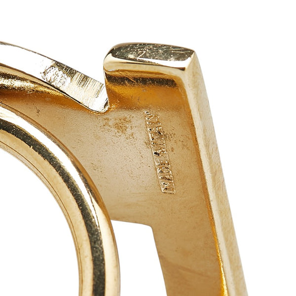 サルヴァトーレフェラガモ ガンチーニ スカーフリング ゴールド メッキ レディース Salvatore Ferragamo 【中古】