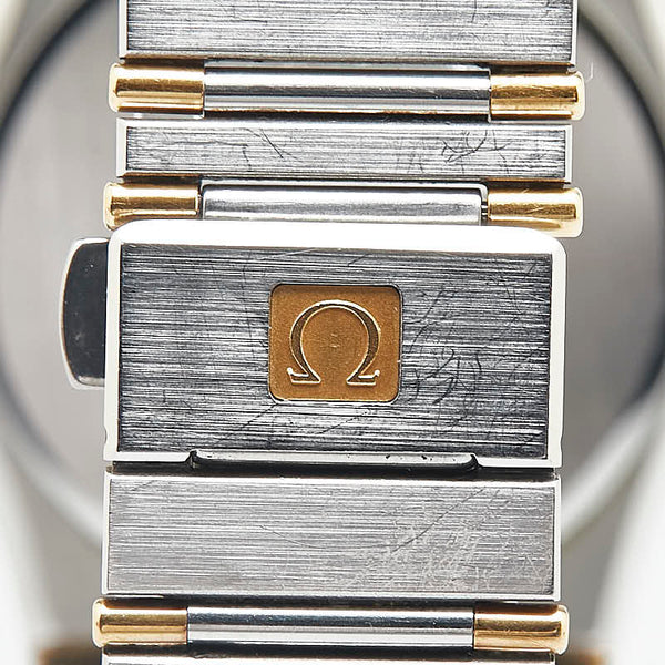 オメガ コンステレーション 腕時計 1310.10 クオーツ ゴールド文字盤 ステンレススチール イエローゴールド メンズ OMEGA 【中古】