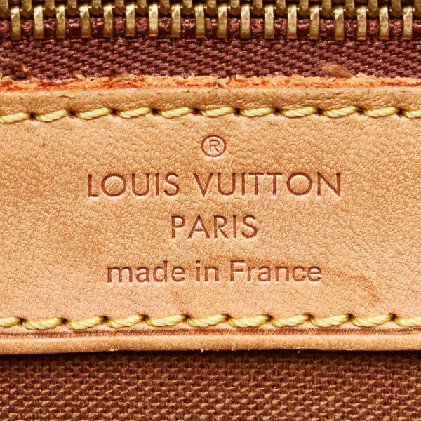 ルイ ヴィトン モノグラム ソローニュ 斜め掛け ショルダーバッグ M42250 ブラウン PVC レザー レディース LOUIS VUITTON 【中古】