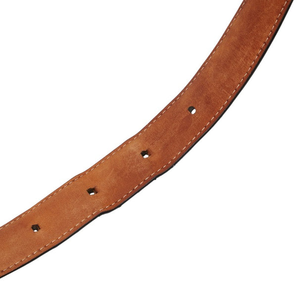 ルイ ヴィトン モノグラム サンチュール エリプス ベルト サイズ：80/32 M6919 ブラウン PVC レザー レディース LOUIS VUITTON 【中古】