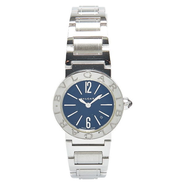 ブルガリ ブルガリブルガリ 腕時計 BBL26S クオーツ ブラック文字盤 ステンレススチール レディース BVLGARI 【中古】