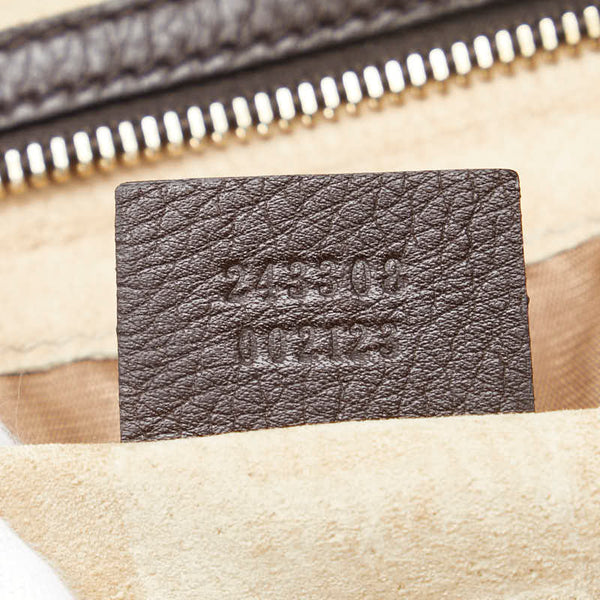 グッチ ワンショルダーバッグ 243308 ブラウン レザー レディース GUCCI 【中古】