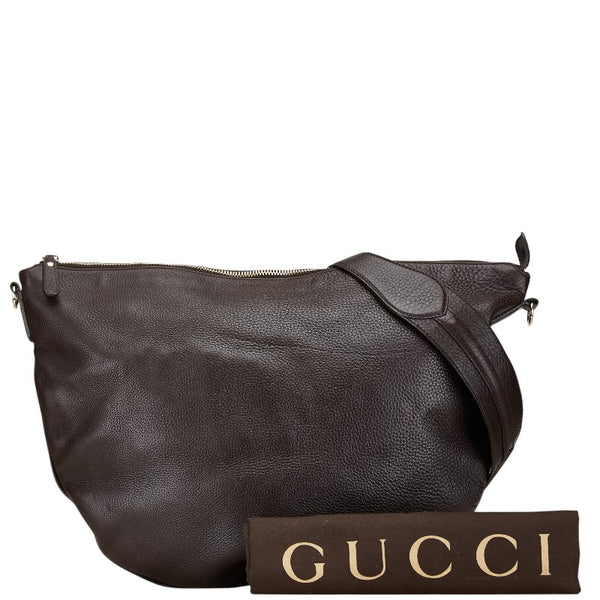 グッチ ワンショルダーバッグ 243308 ブラウン レザー レディース GUCCI 【中古】