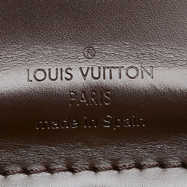 ルイ ヴィトン ダミエ システィナ GM ハンドバッグ N41540 ブラウン PVC レザー レディース LOUIS VUITTON 【中古】