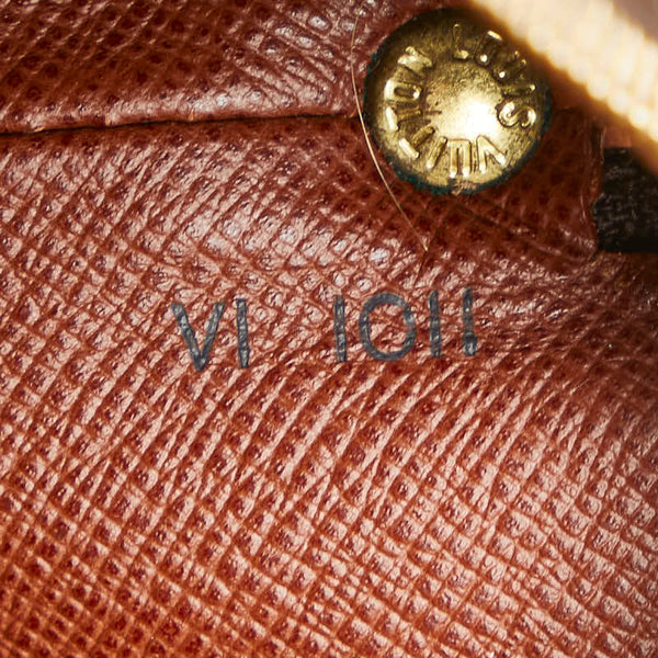 ルイ ヴィトン モノグラム ドルーオ 斜め掛け ショルダーバッグ M51290 ブラウン PVC レザー レディース LOUIS VUITTON 【中古】