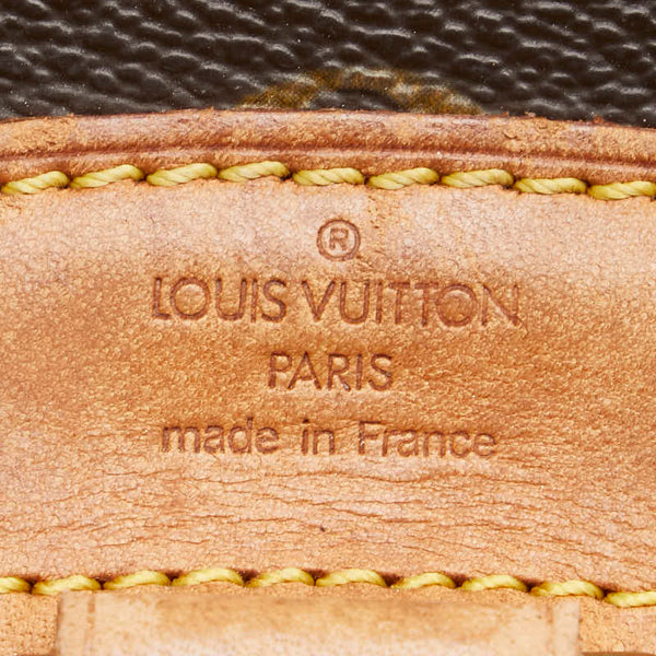 ルイ ヴィトン モノグラム ミニ モンスリ リュック バックパック M51137 ブラウン PVC レザー レディース LOUIS VUITTON 【中古】