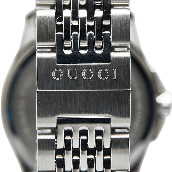 グッチ Gタイムレス 腕時計 YA1265028 クオーツ シルバー文字盤 ステンレススチール レディース GUCCI 【中古】