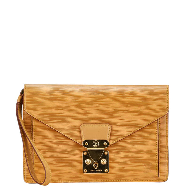 ルイ ヴィトン エピ ポシェット セリエ ドラゴンヌ セカンドバッグ ベージュ レザー レディース LOUIS VUITTON 【中古】