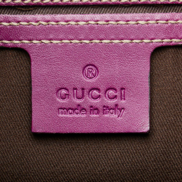 グッチ GGスプリーム トートバッグ 203693 ベージュ マルチカラー PVC レザー レディース GUCCI 【中古】