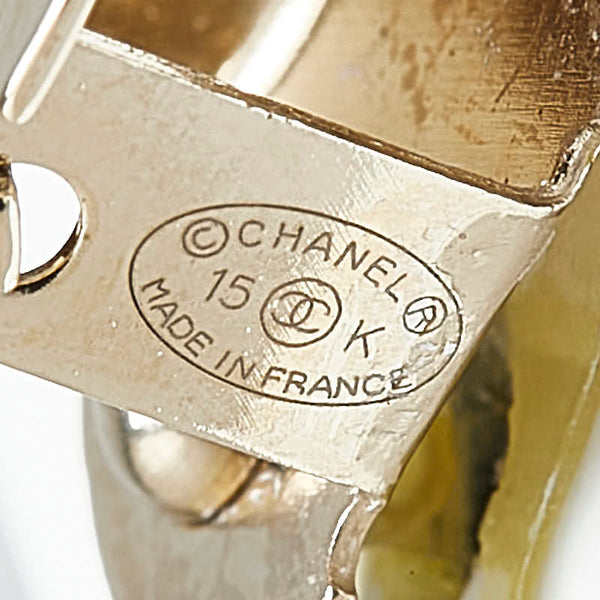 シャネル ココマーク バレッタ ヘアアクセサリー ホワイト マルチカラー プラスチック メッキ レディース CHANEL 【中古】