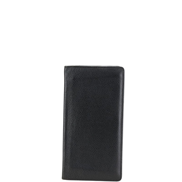 ルイ ヴィトン エピ ポルトフォイユ ブラザ 長財布 M66542 ノワール ブラック レザー メンズ LOUIS VUITTON 【中古】