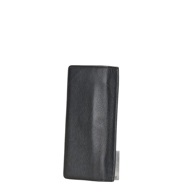 ルイ ヴィトン エピ ポルトフォイユ ブラザ 長財布 M66542 ノワール ブラック レザー メンズ LOUIS VUITTON 【中古】