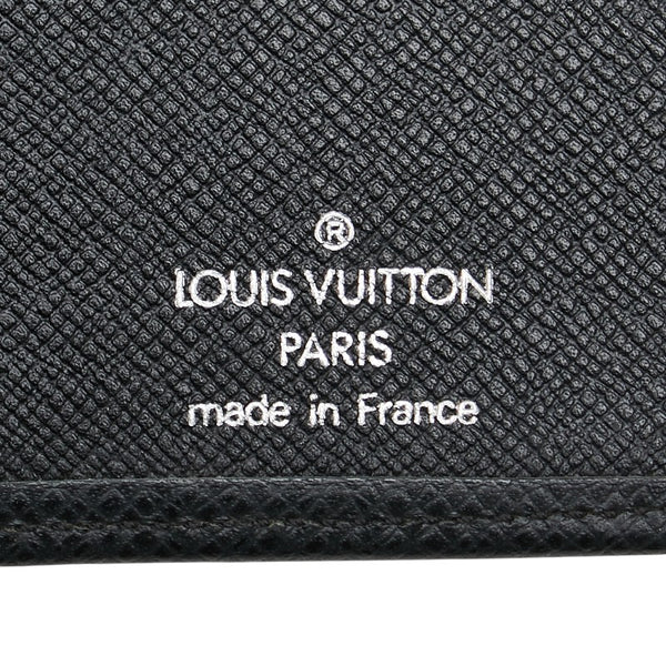 ルイ ヴィトン エピ ポルトフォイユ ブラザ 長財布 M66542 ノワール ブラック レザー メンズ LOUIS VUITTON 【中古】