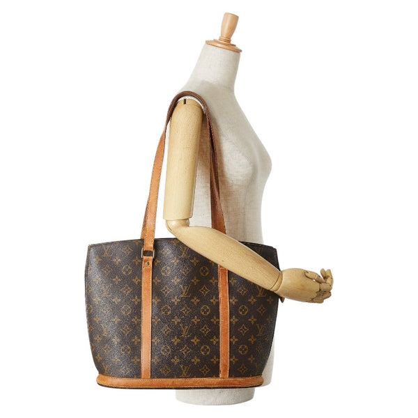 ルイ ヴィトン モノグラム バビロン トートバッグ ショルダーバッグ M51102 ブラウン PVC レザー レディース LOUIS VUITTON 【中古】