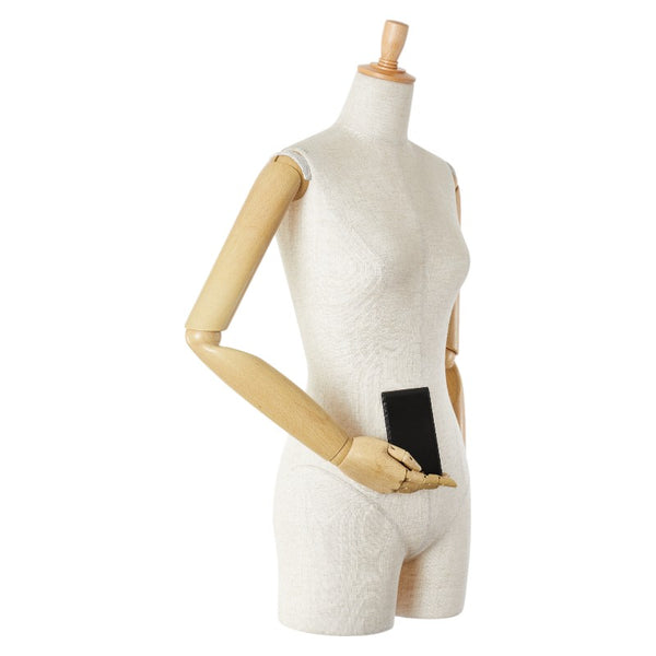 エルメス 手帳カバー メモ帳カバー ブラック レザー レディース HERMES 【中古】