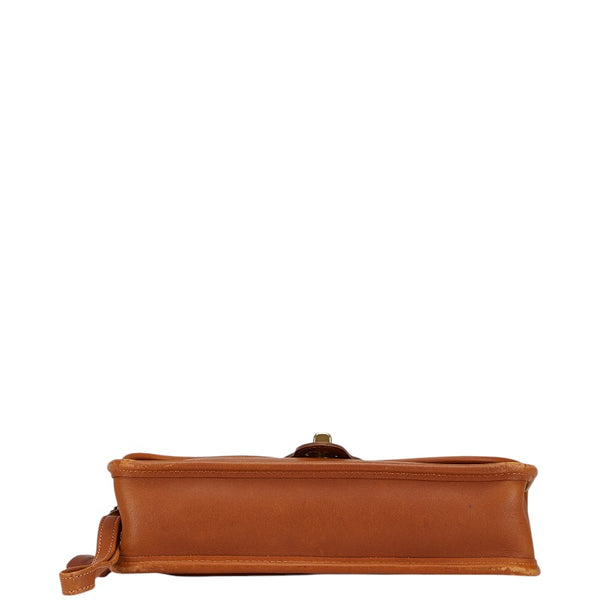 コーチ オールドコーチ セカンドバッグ クラッチバッグ ブラウン レザー レディース COACH 【中古】