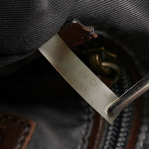 コーチ 斜め掛け ショルダーバッグ ブラウン レザー レディース COACH 【中古】