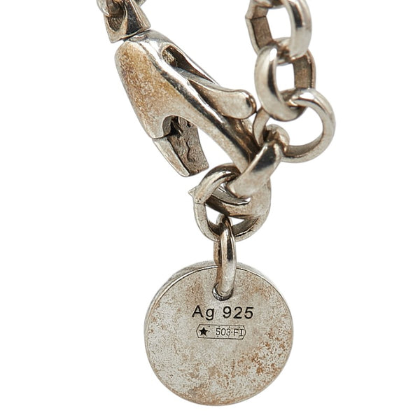 グッチ インターロッキングG ネックレス SV925 シルバー メンズ GUCCI 【中古】