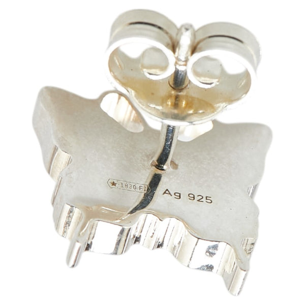 グッチ 蝶 バタフライ ピアス SV925 シルバー レディース GUCCI 【中古】