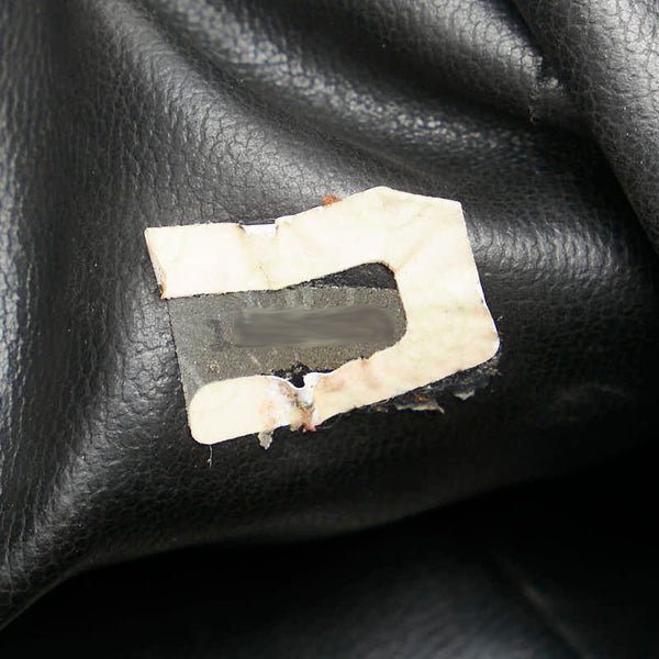 シャネル ココマーク 斜め掛け ショルダーバッグ ブラック ラムスキン レディース CHANEL 【中古】