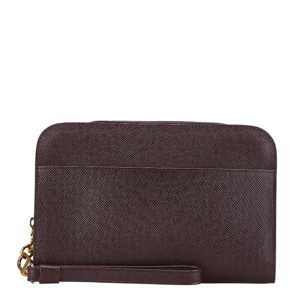 ルイ ヴィトン タイガ バイカル セカンドバッグ クラッチバッグ M30186 アカジュー PVC レザー レディース LOUIS VUITTON 【中古】