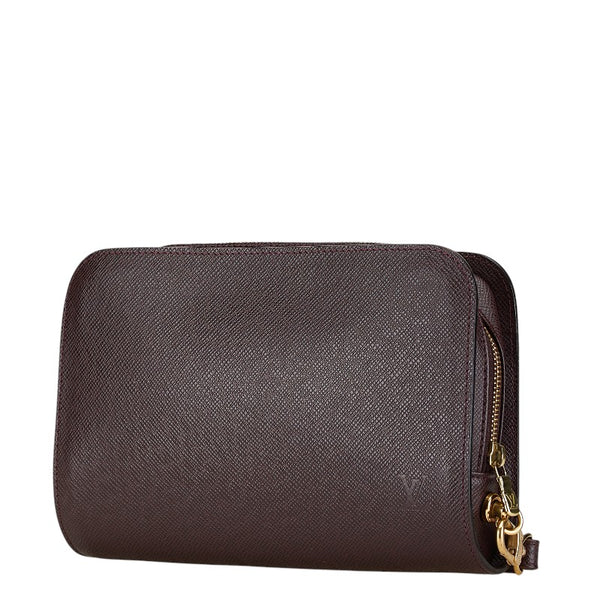 ルイ ヴィトン タイガ バイカル セカンドバッグ クラッチバッグ M30186 アカジュー PVC レザー レディース LOUIS VUITTON 【中古】