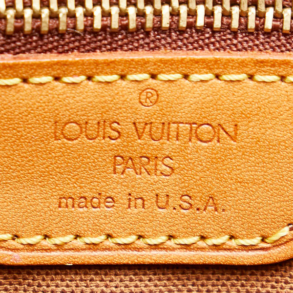 ルイ ヴィトン モノグラム ヴァヴァンGM ショルダーバッグ トートバッグ M51170 ブラウン PVC レザー レディース LOUIS VUITTON 【中古】