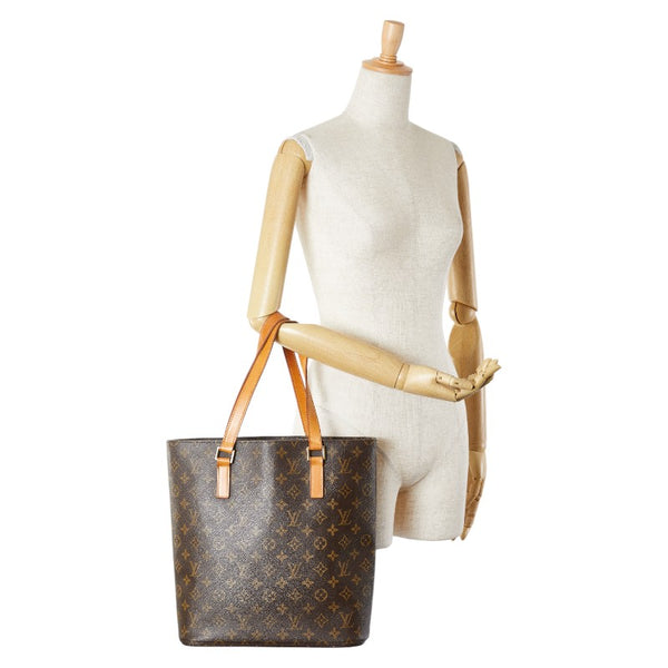 ルイ ヴィトン モノグラム ヴァヴァンGM ショルダーバッグ トートバッグ M51170 ブラウン PVC レザー レディース LOUIS VUITTON 【中古】
