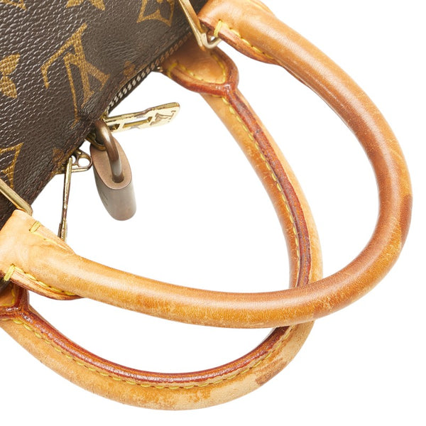 ルイ ヴィトン モノグラム アルマPM ハンドバッグ M51130 ブラウン PVC レザー レディース LOUIS VUITTON 【中古】