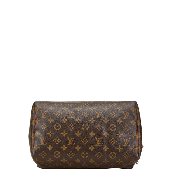 ルイ ヴィトン モノグラム スピーディ30 ハンドバッグ ミニボストンバッグ M41526 ブラウン PVC レザー レディース LOUIS VUITTON 【中古】